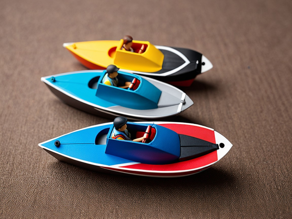 Miniature Racing Boats